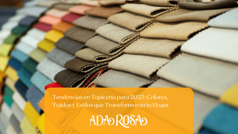 imagen de telas usada como fondo para blog de tendencias en tapiceria