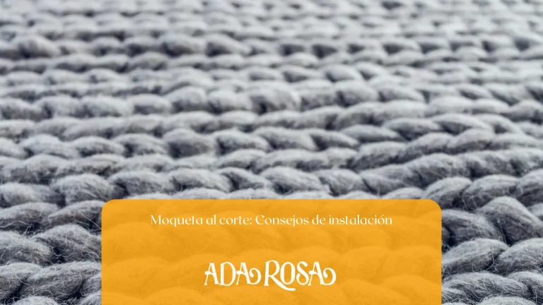 Imagen de tejido de alfombra usada como fondo para blog de adarosa